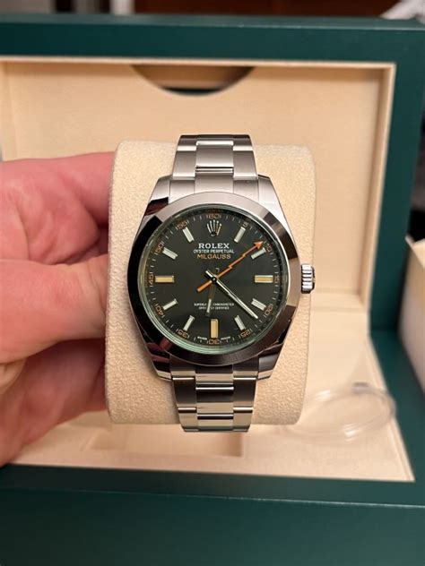 [VENDUTO] Vendo Rolex Milgauss 116400gv 3/22 nuovo